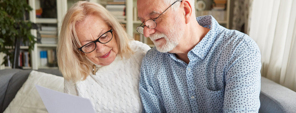 couple reviewing and updating their Will