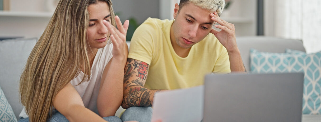upset brother and sister who's parents died without a will